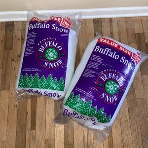 Buffalo Snow White Decorative Holiday Snow - Buffalo Brand